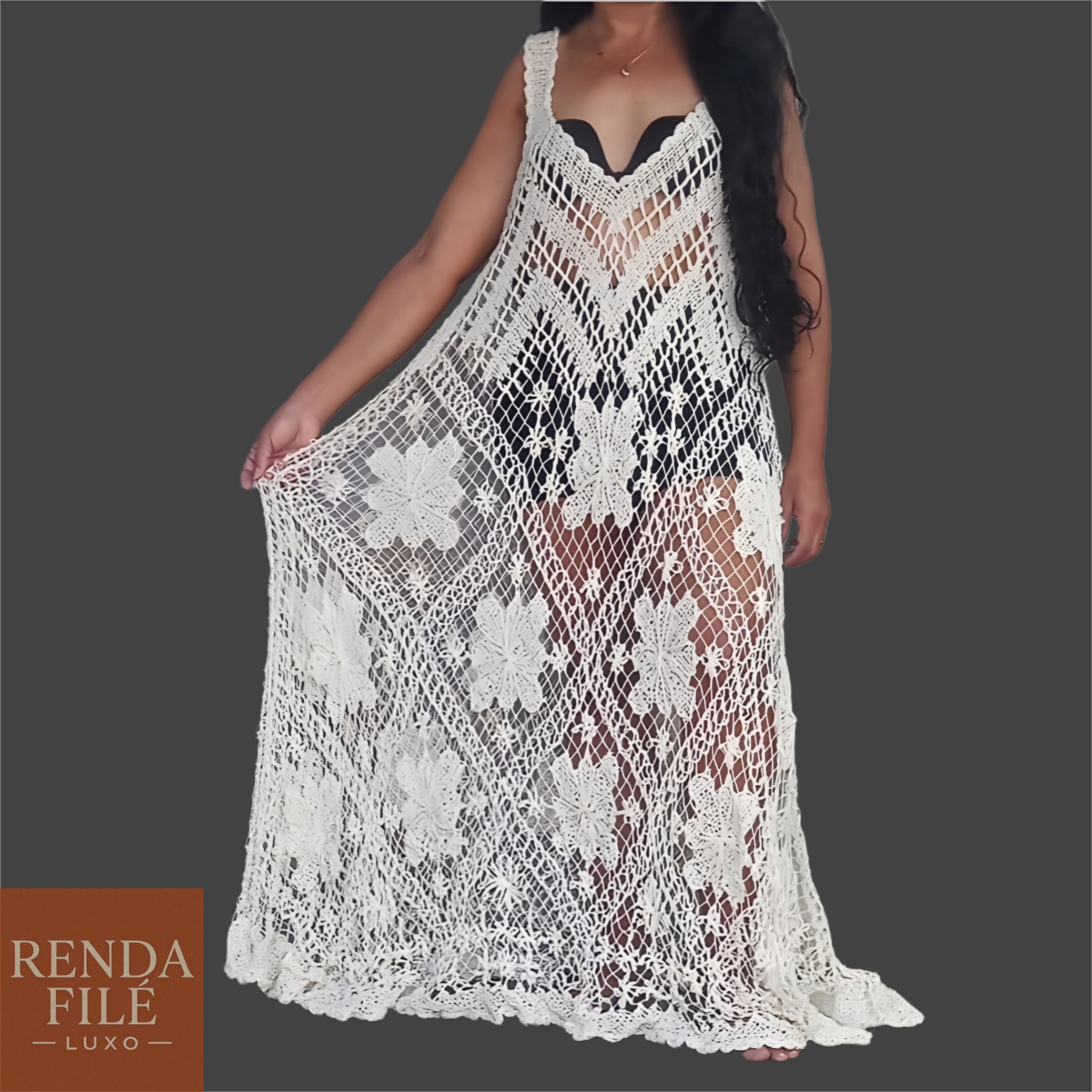Vestido Off-White - Imagem 3